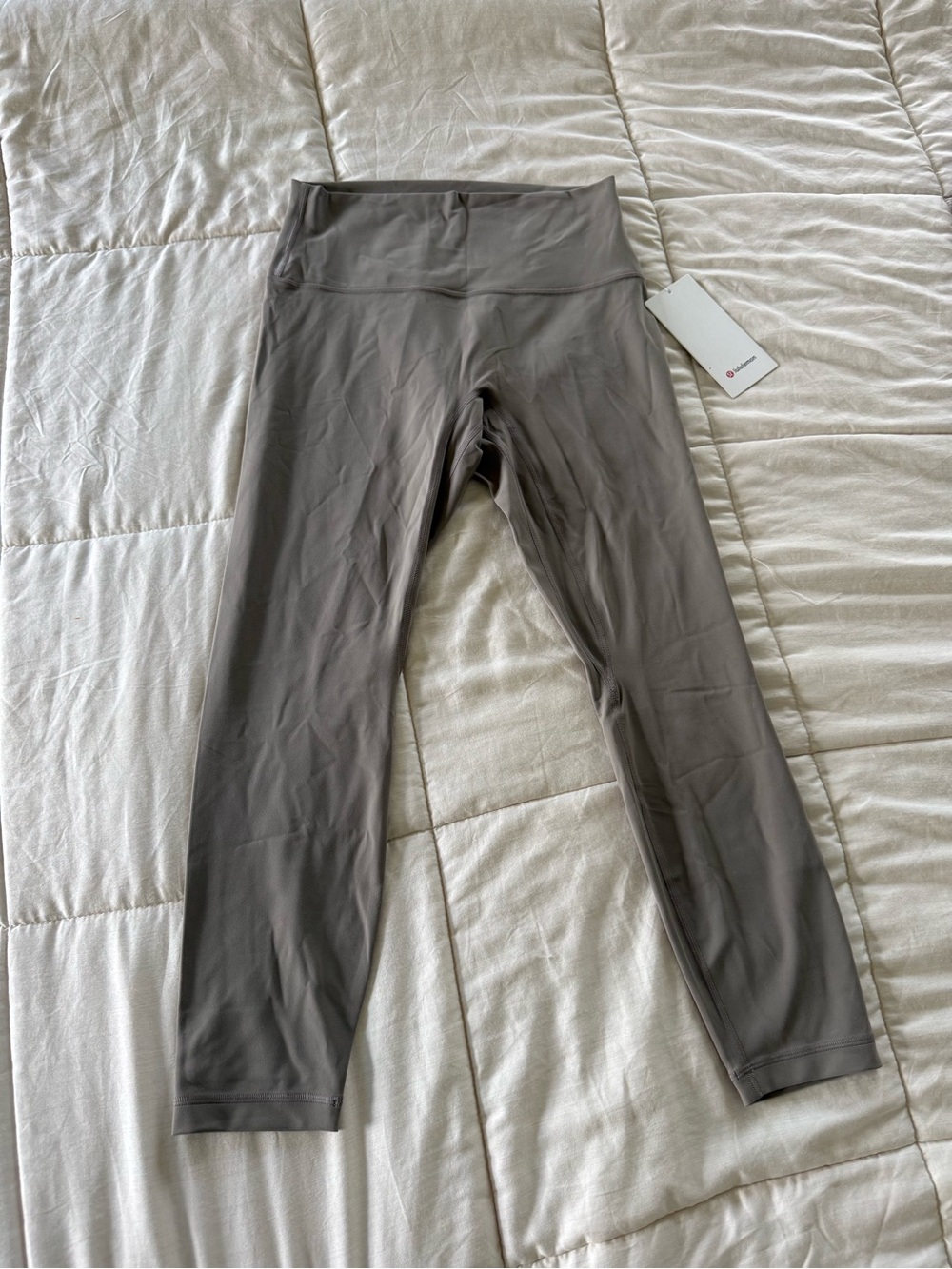 Lululemon athletica Taupe Gray High-Rise Leggings